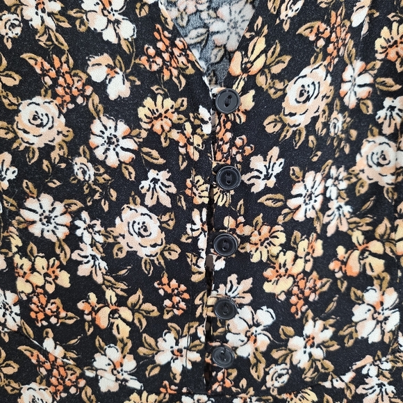 Lot of 5 Floral & Skater Mini Dresses | Size Junior L - Picture 15 of 16